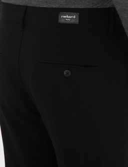 Siyah Slim Fit Kanvas Pantolon - Cacharel фото 6