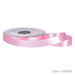 Лента простая декоративная 100ярд х 2см / S14 /уп 204/