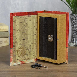Шкатулка книга-сейф «Заначка», дерево, 17×11×5 см