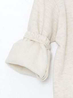 Bisiklet Yaka Nak??l? K?z Bebek Sweatshirt - Waikiki фото 2