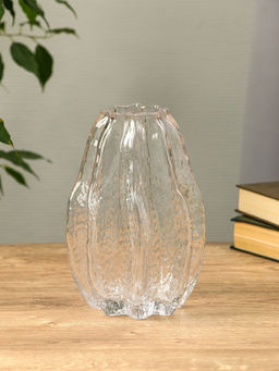 Ваза «Кэли», 21×12×6 см, стекло, прозрачная