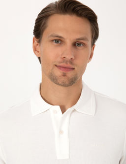 Ekru Slim Fit Sweatshirt - Pierre cardin фото 2