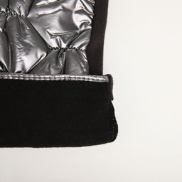 Перчатки женские, безразмерные, без утеплителя, серые