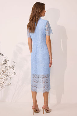 Платье LYUSHe 4107 голубой  фото 6