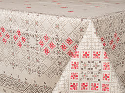 4603-БЧ Скатерть 220*145 рис. D110 "Белорусочка"