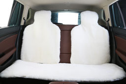 Овчина класс "А" комплект на заднее сиденье