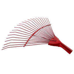 Грабли веерные проволочные (22 зуб.) металл.основание, крашен.