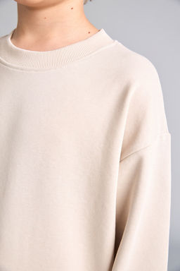 Oversize Bisiklet Yaka Sweatshirt Erkek _ocuk - Defacto фото 4