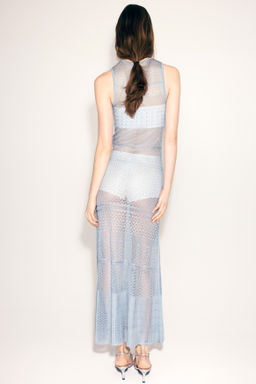Maxivestido efecto crochet - H&m фото 4