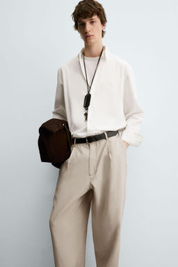 FLOWING PLEATED TROUSERS - Zara фото 5