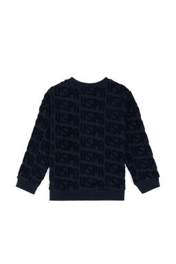 Erkek _ocuk Lacivert Bisiklet Yaka Sweatshirt - U.s. polo assn фото 5