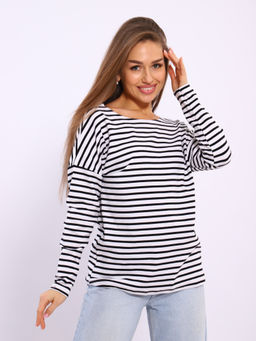 *Джемпер тельняшка женский Ф-3-039 - Новое кимоно фото 13