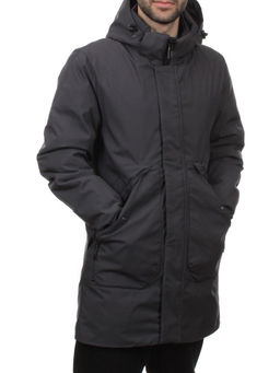 2180 DK. GRAY Куртка мужская зимняя облегченная (130 гр. холлофайбер)
