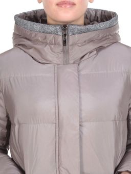 2115 LIGHT GRAY Пальто зимнее женское MELISACITI (200 гр. холлофайбера) - Fashion фото 10