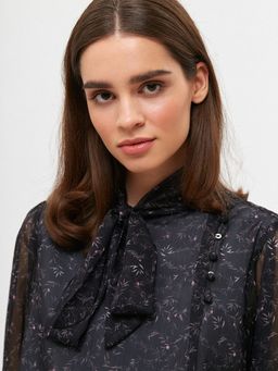 Conso/PR 200428 - black Блуза