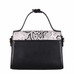 Сумка 23010G black white Vitelli Grassi
