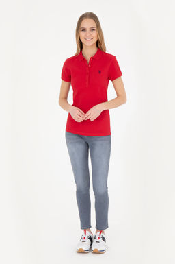 Kad_n K_rm_z_ Basic Polo Yaka Ti__rt Sepette S_rpriz _ndirim - U.s. polo assn фото 4