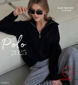 Джемпер женский на полузамке