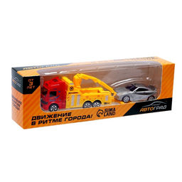 Грузовик металлический Эвакуатор, МИКС - Автоград фото 8