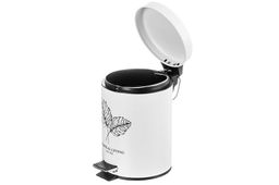 Контейнер для мусора 3 л 22*17*24,5 см с педалью, белый