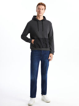 Uzun Kollu Erkek Kal?n Hoodie