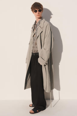 PARKA RELAXED FIT VISCOSA - LINO / Vis?n - Zara фото 2