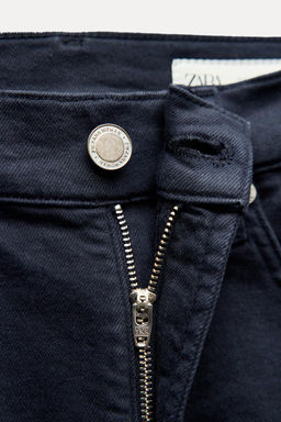 ZW COLLECTION BOOTCUT HIGH-WAIST CROPPED JEANS - Zara фото 42