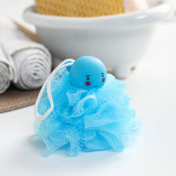 Мочалка детская для купания «Кит»