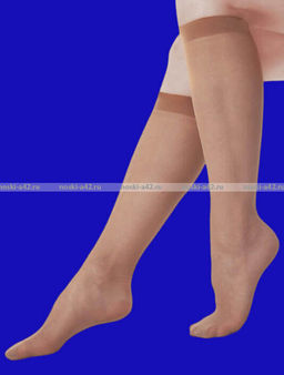 Цена за 10 пар. Крабро CRABRO ГОЛЬФЫ женские капрон 40 den бежевые Miss