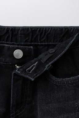 BERMUDA DENIM ROTOS / Negro - Zara фото 3