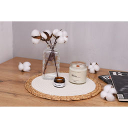 Салфетка сервировочная на стол Доляна Мэг, 3030 см, цвет белый фото 10