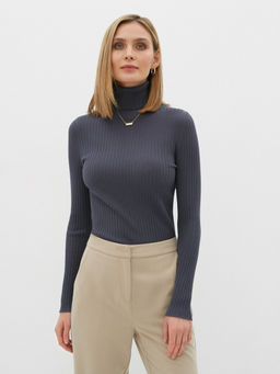 Conso/KTL 220715 - graphite Водолазка Женская  фото 4