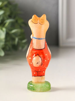 Фигурка «Козел с цветком», 10×3.5 см, селенит