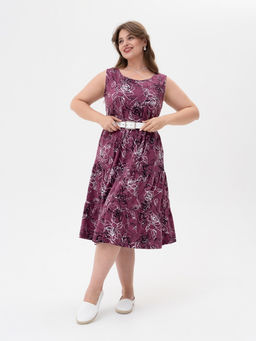 Сарафан( платье) с ярусной юбкой хлопок 100% - Binita фото 9