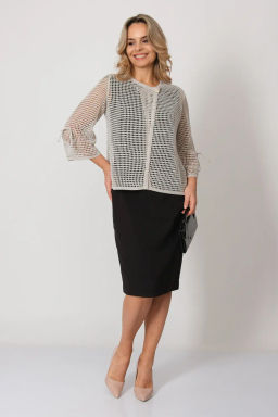 Жакет М 3374/льняной