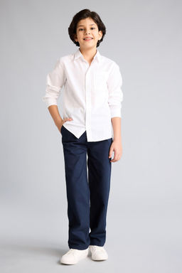 %100 Pamuk D_z Pa_a Gabardin Pantolon Erkek _ocuk