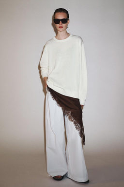 ASYMMETRIC LACE DRESS ZW COLLECTION - Zara фото 18