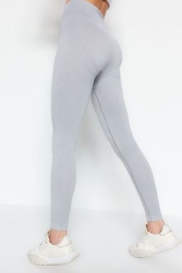 TRENDYOLMILLA Lila Seamless/Dikissiz Tam Boy Orme Spor Tayt TWOSS21TY0024  фото 3