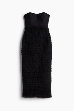 Vestido bandeau con falda de tul - H&m фото 7