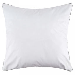 Наперник пуходержащий 40х40см "Облако", тик смесовый (80% хлопок / 20% п/э), 147г/м2, с кантом на молнии, упаковка ПВД-еврослот 14,5х23 см, т.м. "Домашняя мода" (Россия)