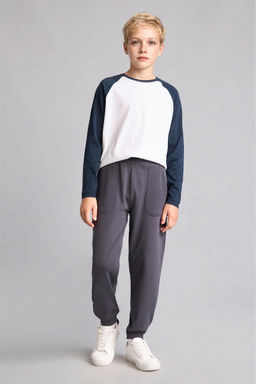 %100 Pamuk Jogger Fit E_ofman Alt_ Erkek _ocuk - Defacto фото 2