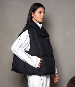 Жилет #КТ1951 (1), чёрный - Dommod фото 2