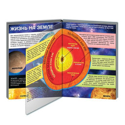Книга с прозрачными страницами Жизнь на земле. Животные и где они обитают, 30 стр. - Буква-ленд фото 4