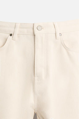 TEXTURED COTTON TROUSERS - Zara фото 9