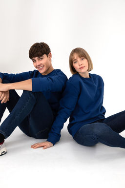 Мужской базовый свитшот цвета индиго Неожиданная скидка в корзине - U.s. polo assn фото 9