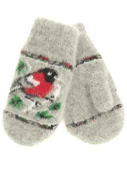 Варежки детские круговые "Снегирь" 0318-2