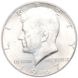 1/2 доллара (50 центов) 1967 года США