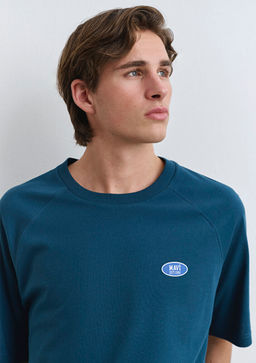 Mavi Logo Bask?l? Mavi Tisort  фото 5