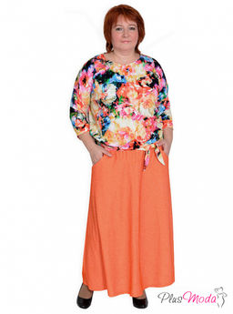 Юбка Модель №299 размеры 44-80 - Plusmoda фото 12