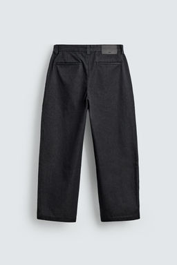 PANTAL?N CHINO DENIM PLIEGUES / ?ndigo - Zara фото 9